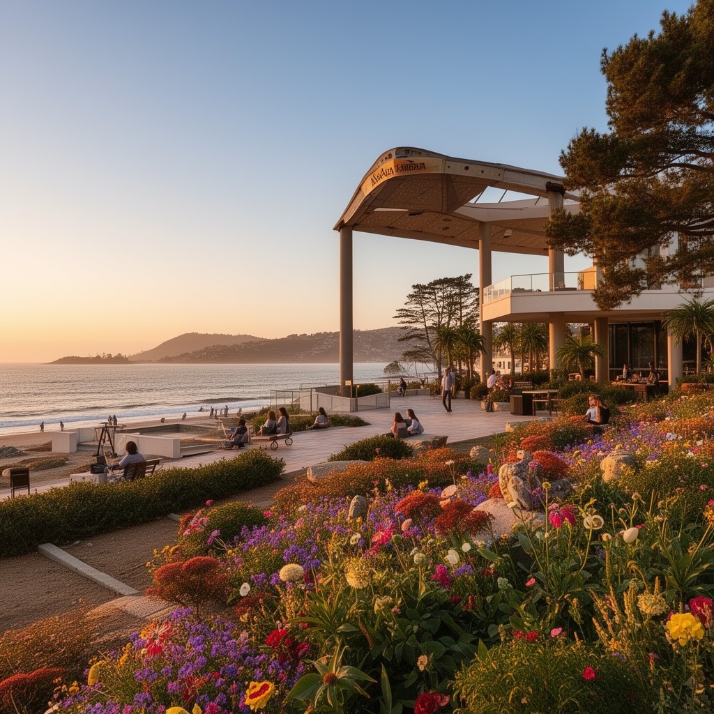 AI-generated illustration of University of California, Santa Barbara