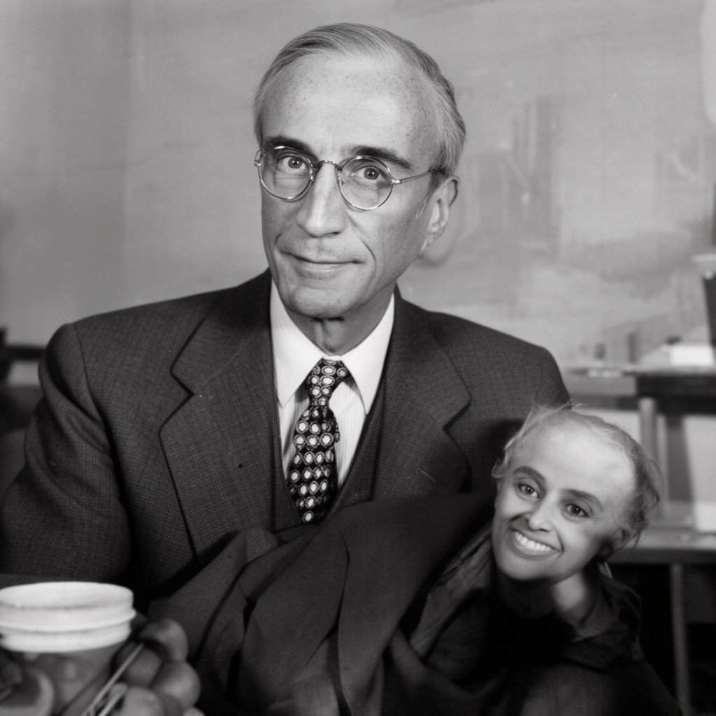 AI-generated illustration of Charles Stewart Mott
