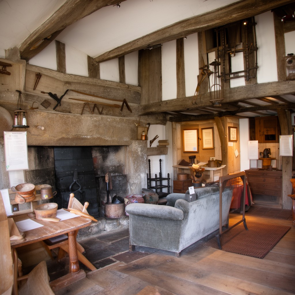AI-generated illustration of Elizabethan House Museum