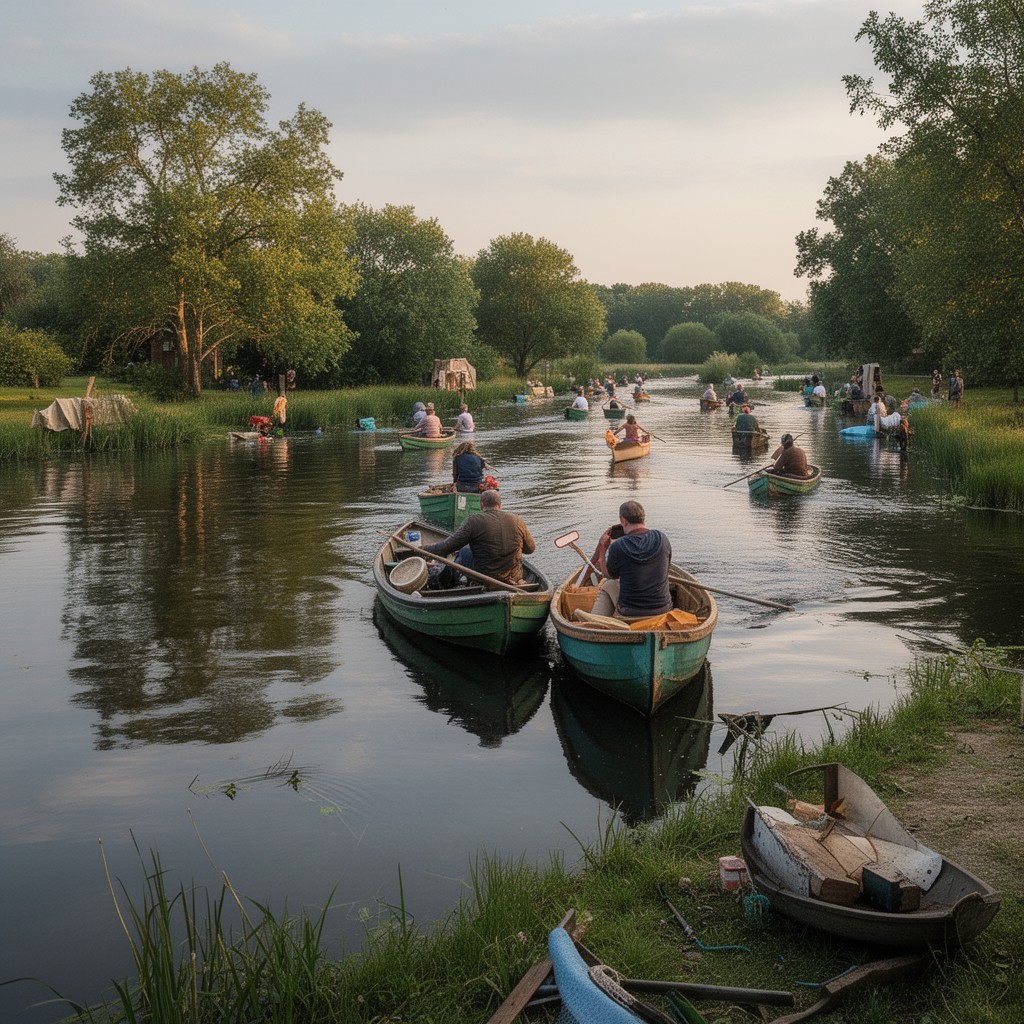 AI-generated illustration of The Broads