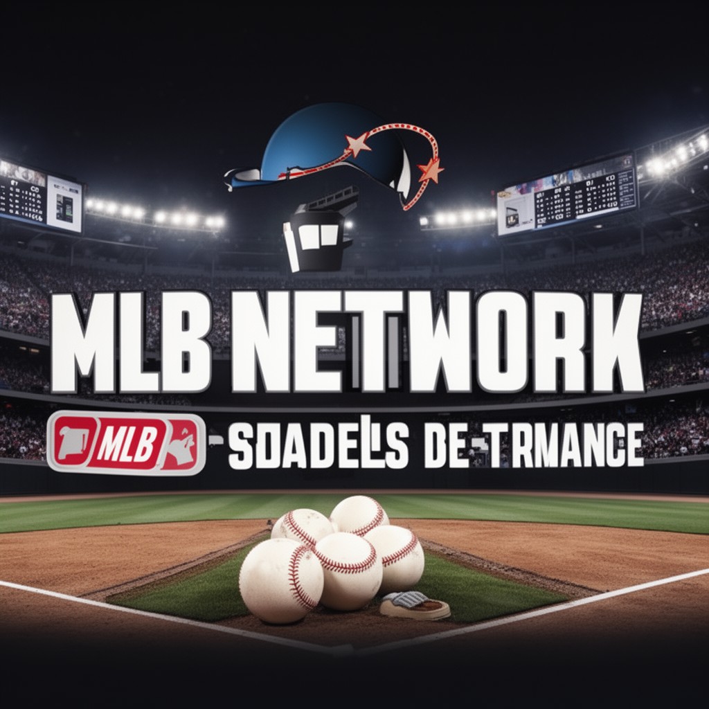 AI-generated illustration of MLB Network