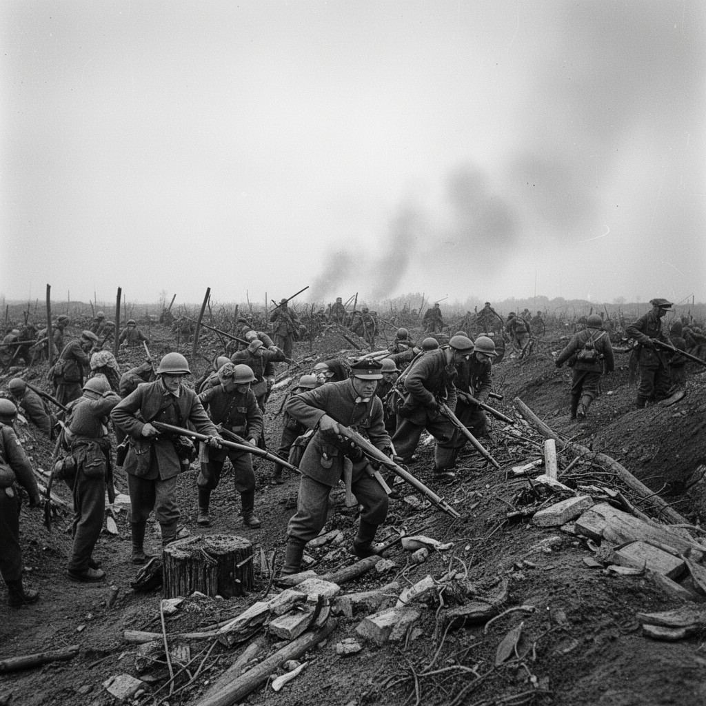 AI-generated illustration of Western Front