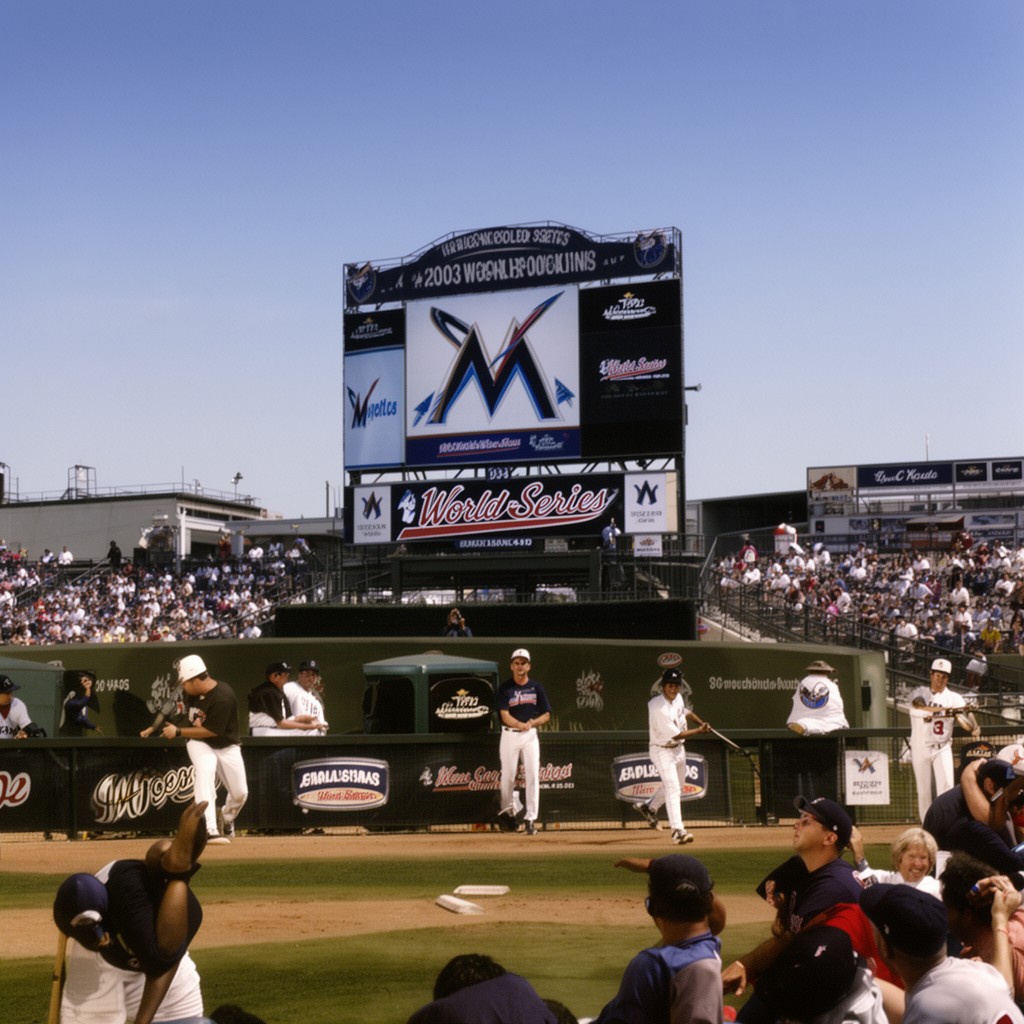 AI-generated illustration of 2003 World Series