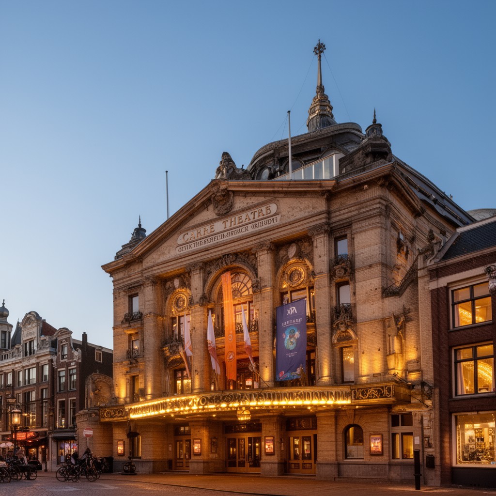 AI-generated illustration of Carré Theatre