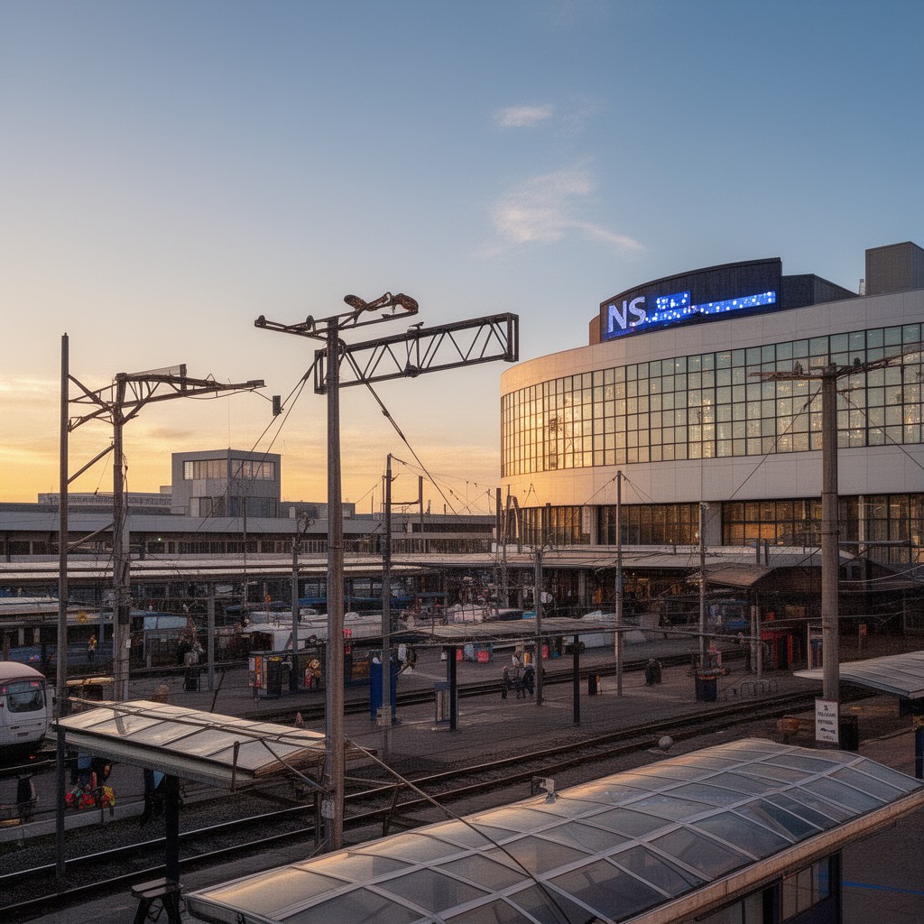 AI-generated illustration of NS Stations