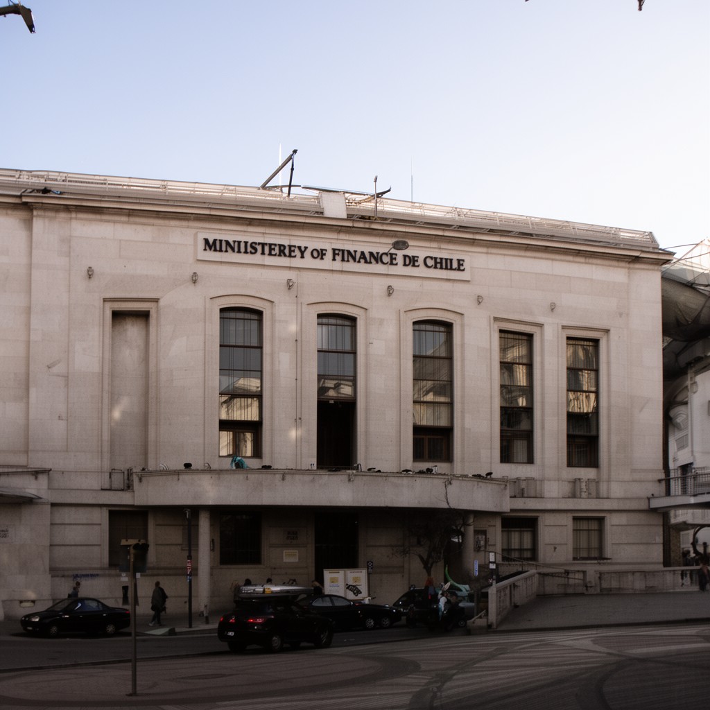 AI-generated illustration of Ministry of Finance of Chile