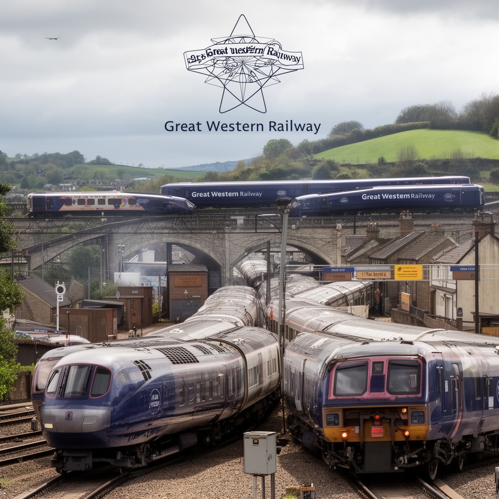 AI-generated illustration of Great Western Railway