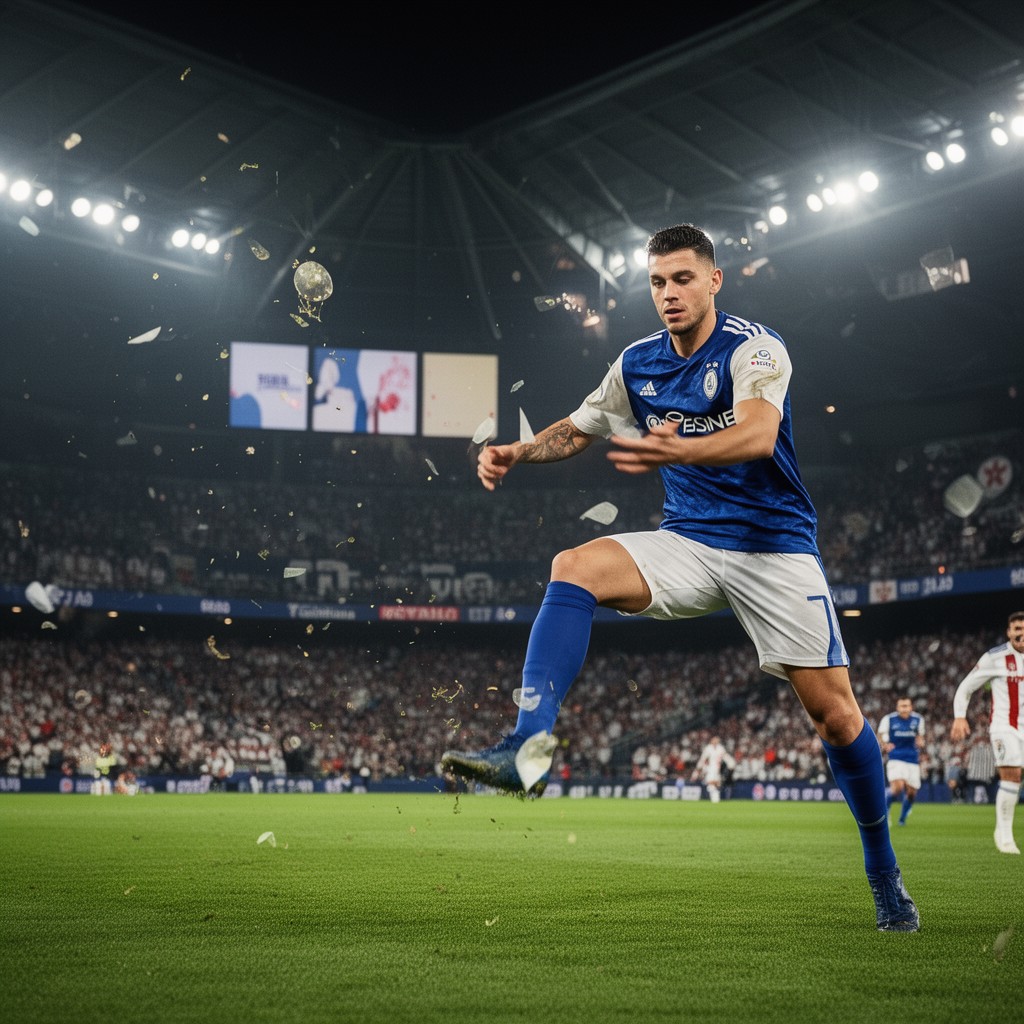 AI-generated illustration of Serie A