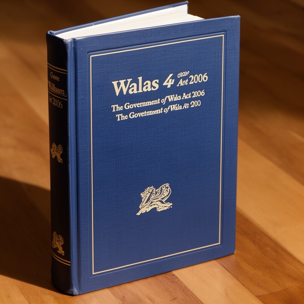 AI-generated illustration of Government of Wales Act 2006