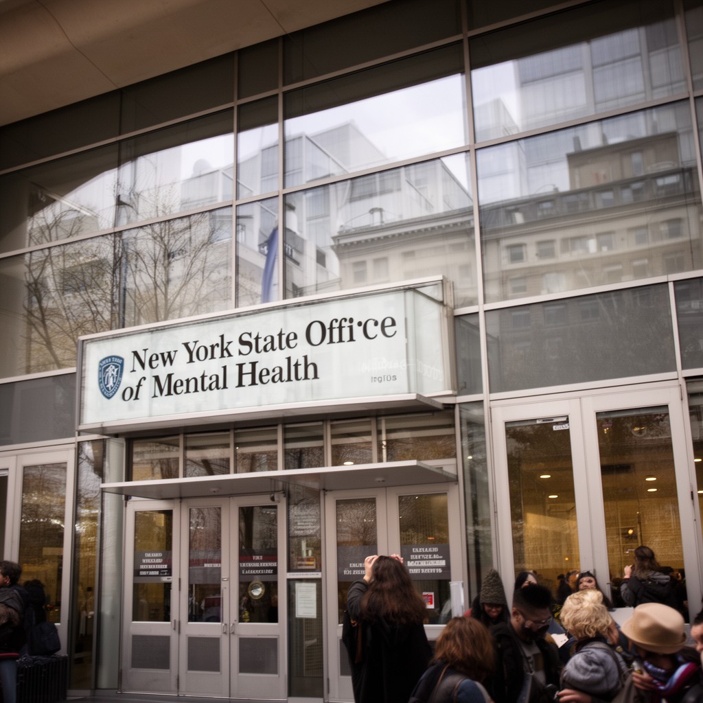 AI-generated illustration of New York State Office of Mental Health