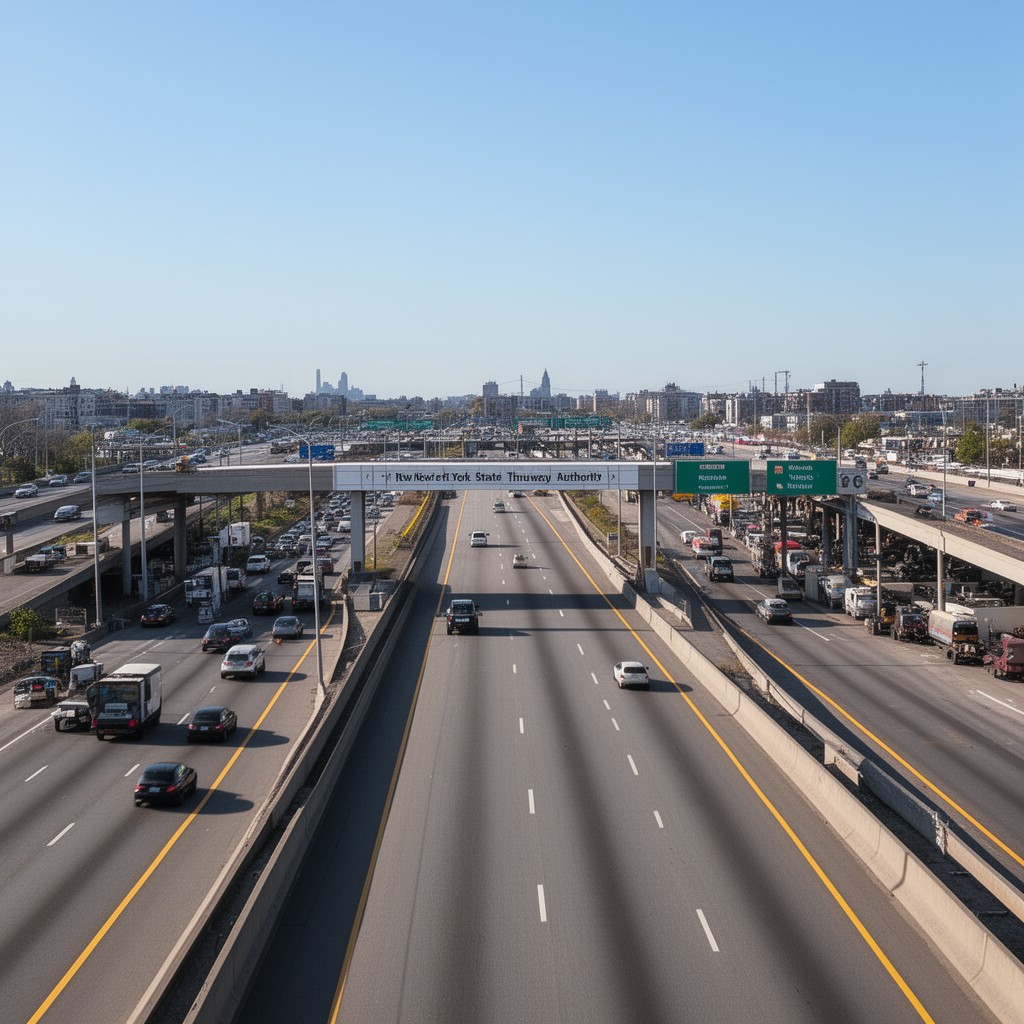 AI-generated illustration of New York State Thruway Authority