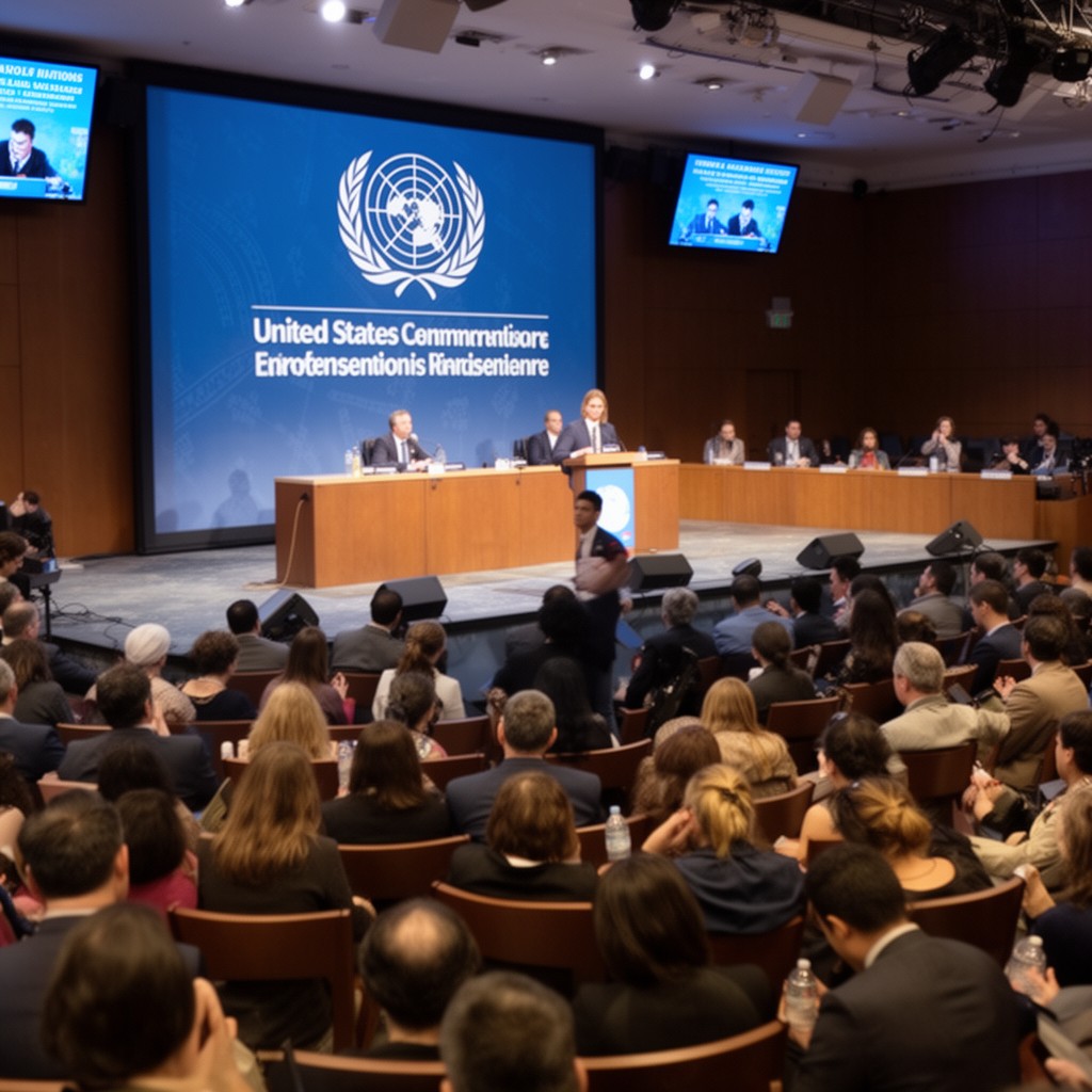 AI-generated illustration of United States Deputy Permanent Representative to the United Nations