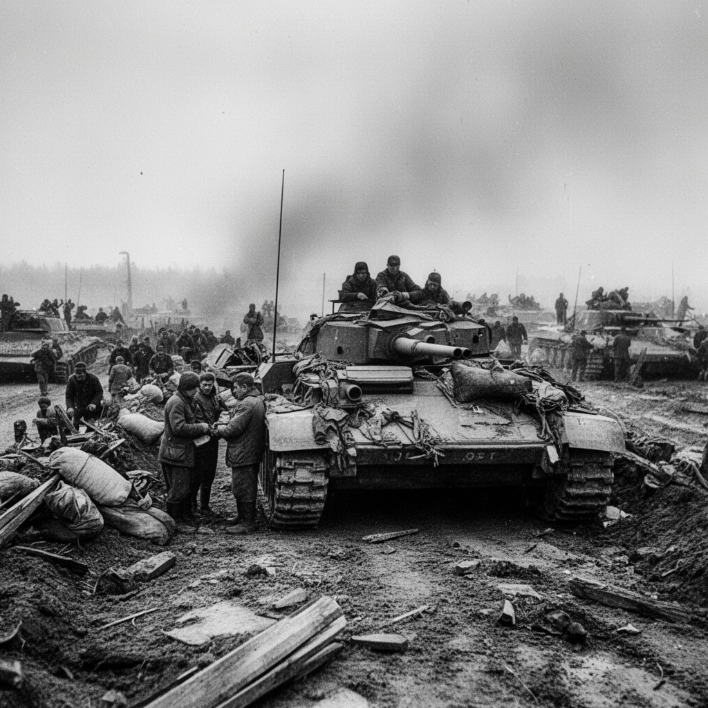 AI-generated illustration of Operation Barbarossa