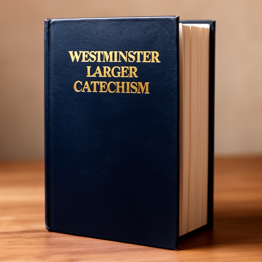 AI-generated illustration of Westminster Larger Catechism