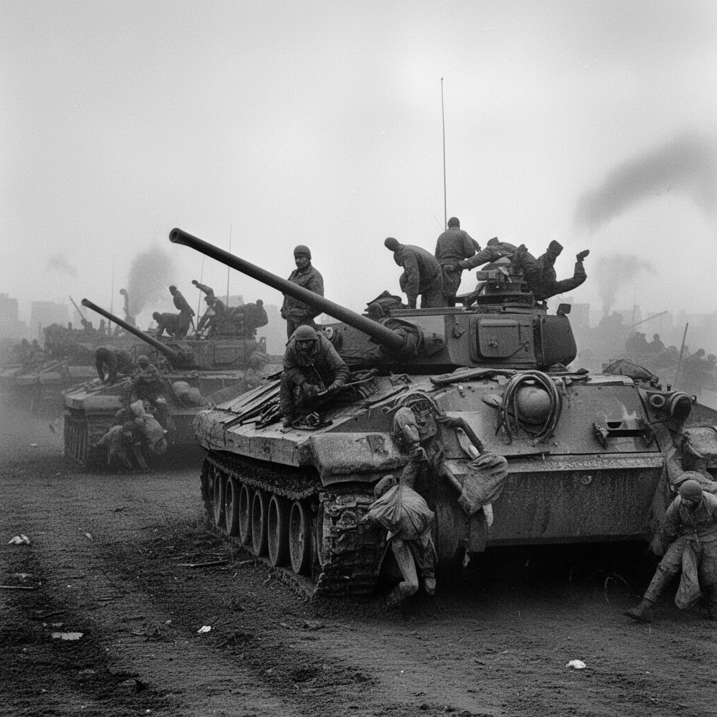 AI-generated illustration of Operation Torch
