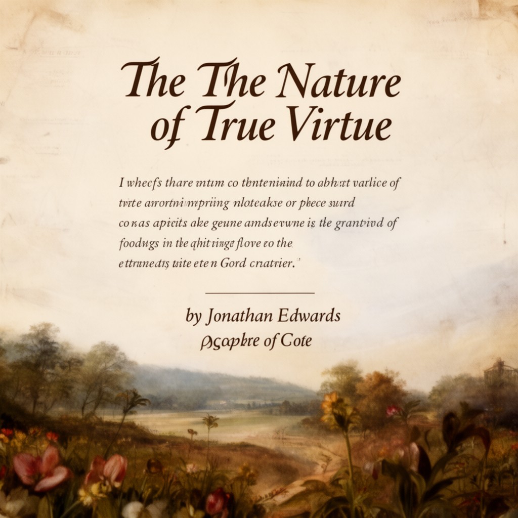 AI-generated illustration of The Nature of True Virtue