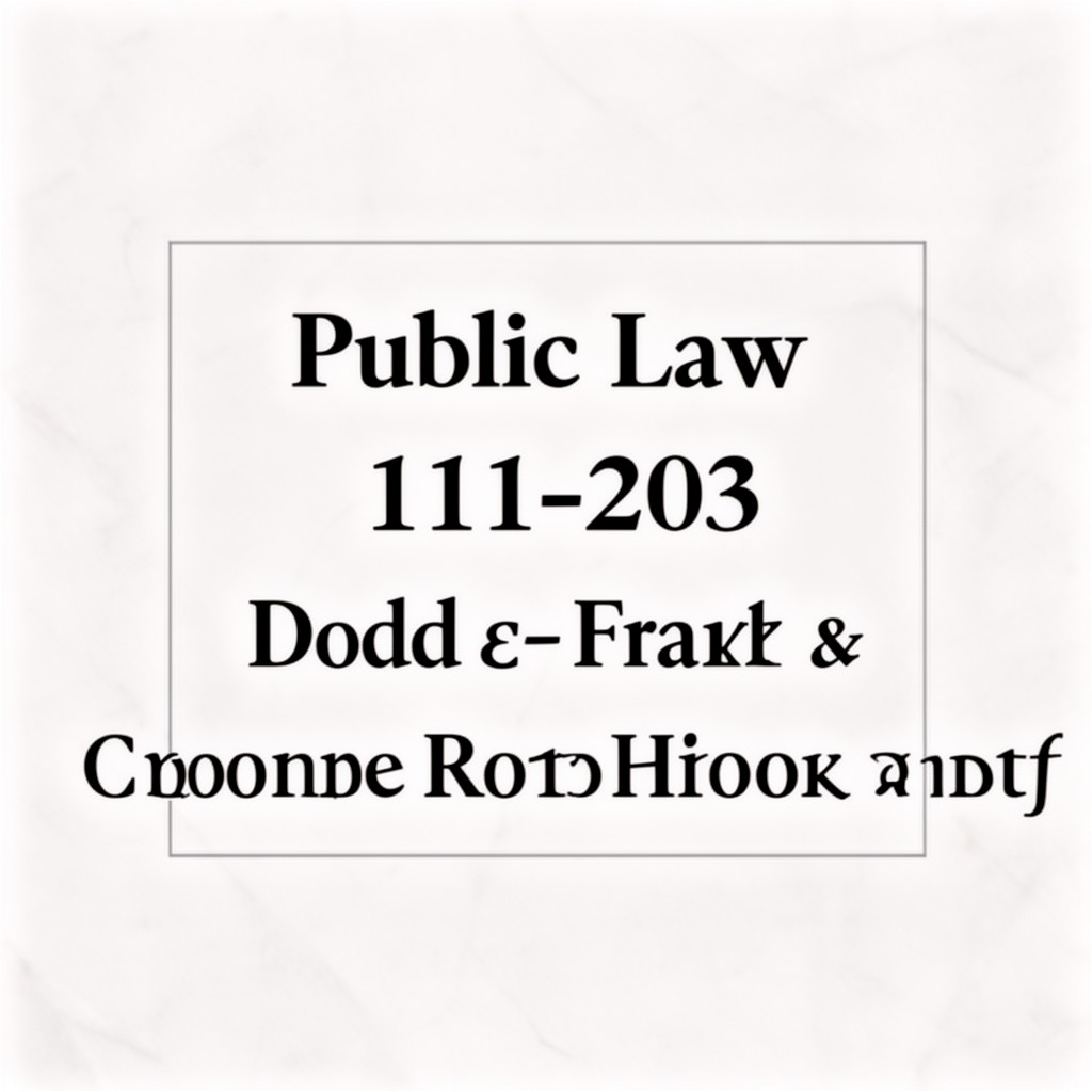 AI-generated illustration of Public Law 111-203