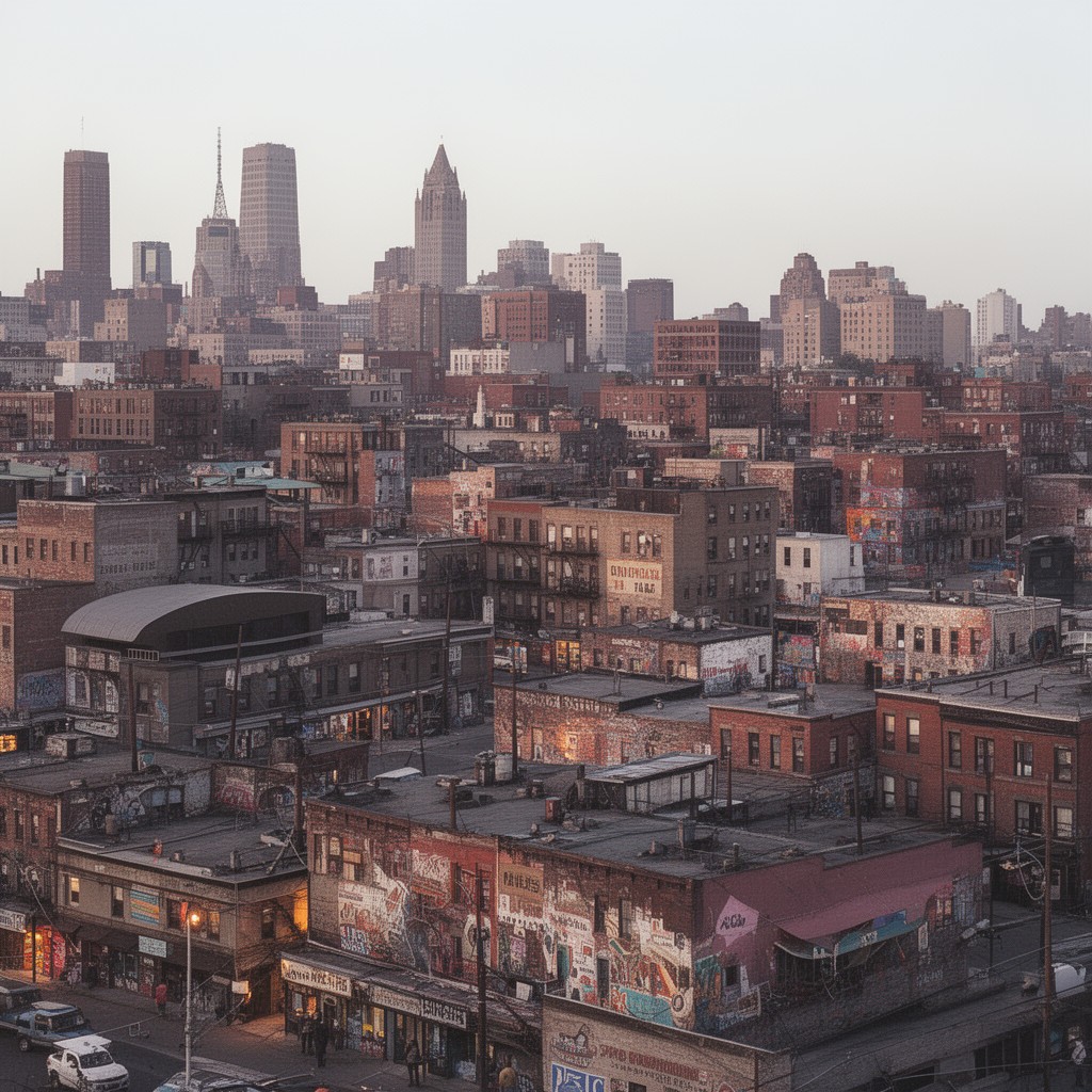 AI-generated illustration of Model Cities Program