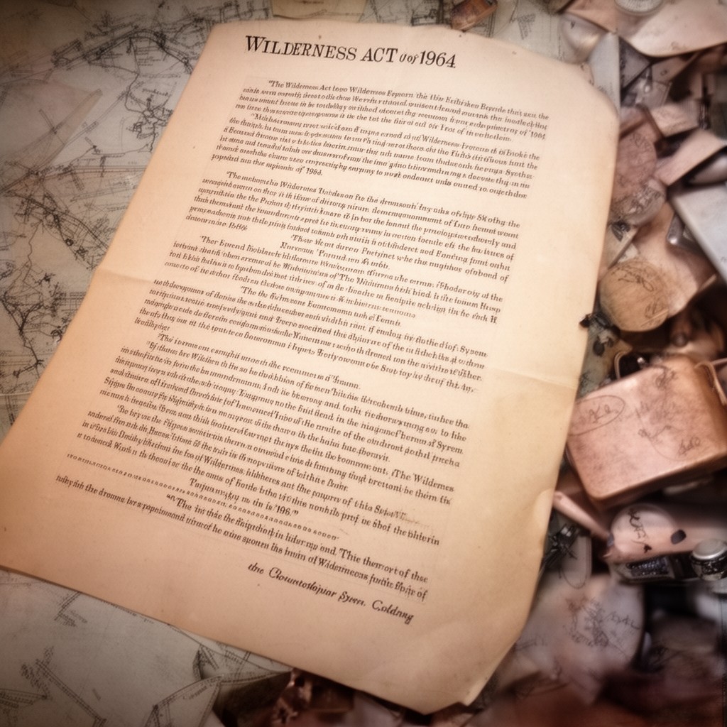 AI-generated illustration of Wilderness Act of 1964