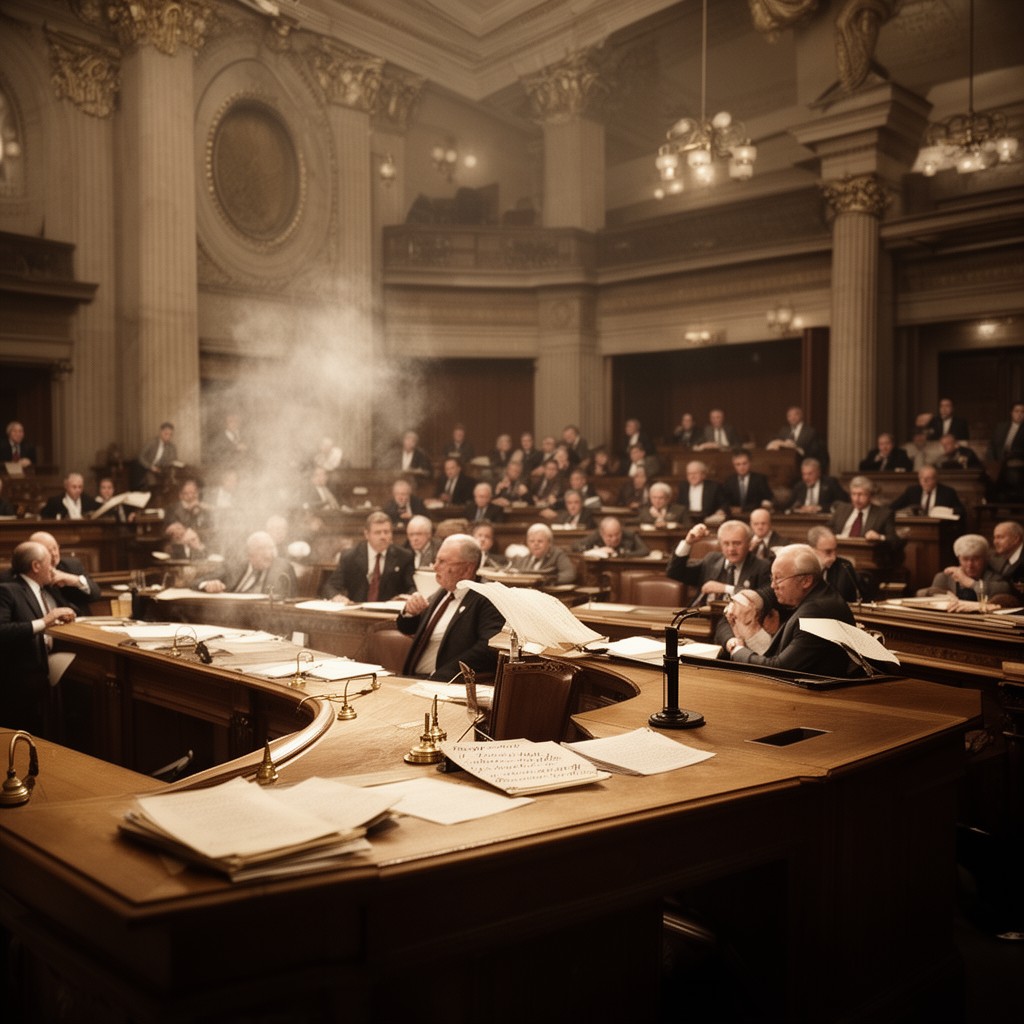 AI-generated illustration of 72nd United States Congress