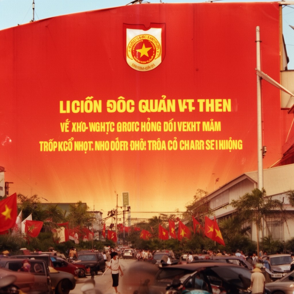 AI-generated illustration of Communist Party of Vietnam