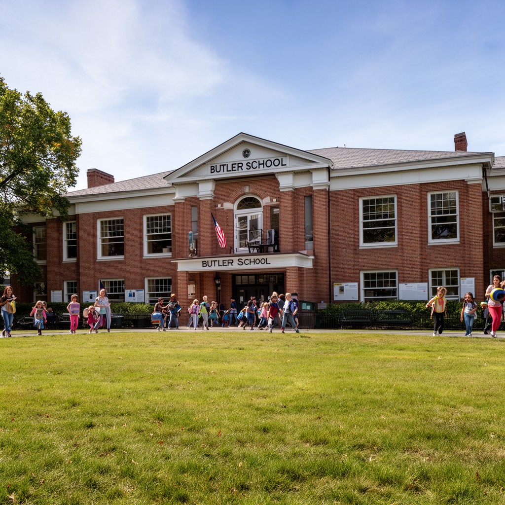 AI-generated illustration of Butler School