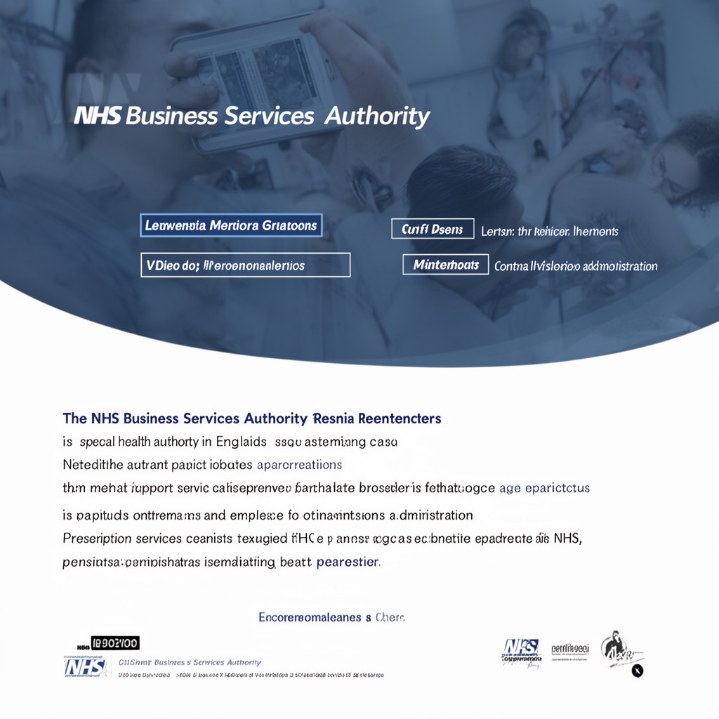 AI-generated illustration of NHS Business Services Authority