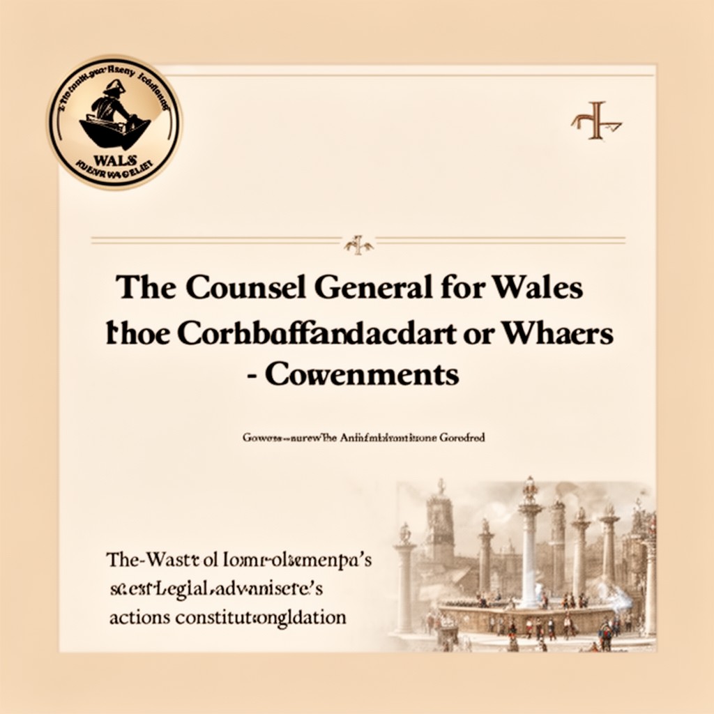 AI-generated illustration of Counsel General for Wales