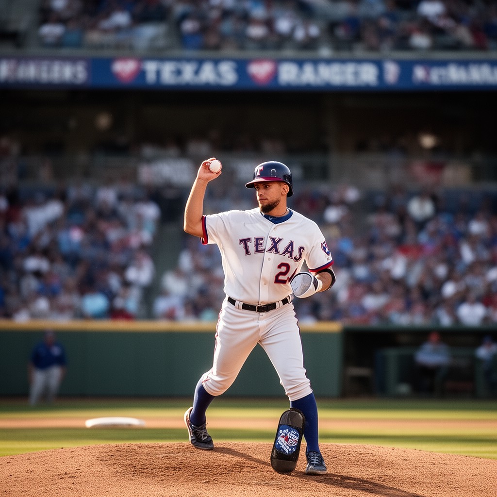 AI-generated illustration of Texas Rangers