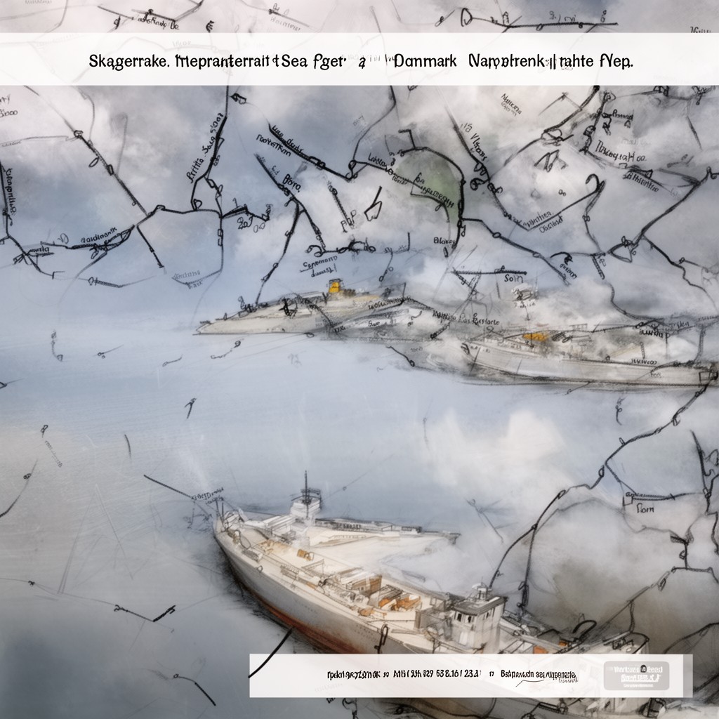 AI-generated illustration of Skagerrak
