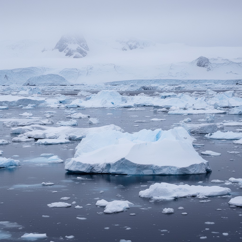 AI-generated illustration of Amundsen Sea