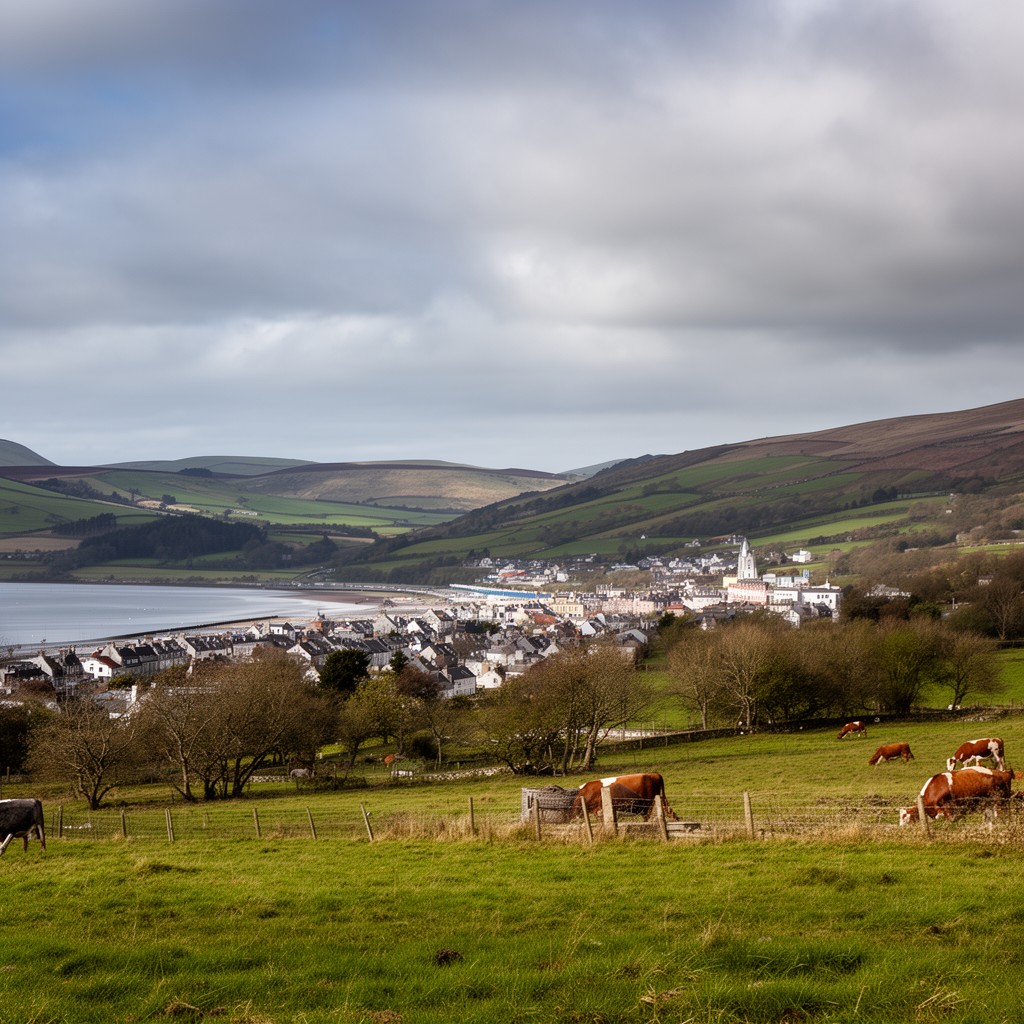 AI-generated illustration of Ayrshire