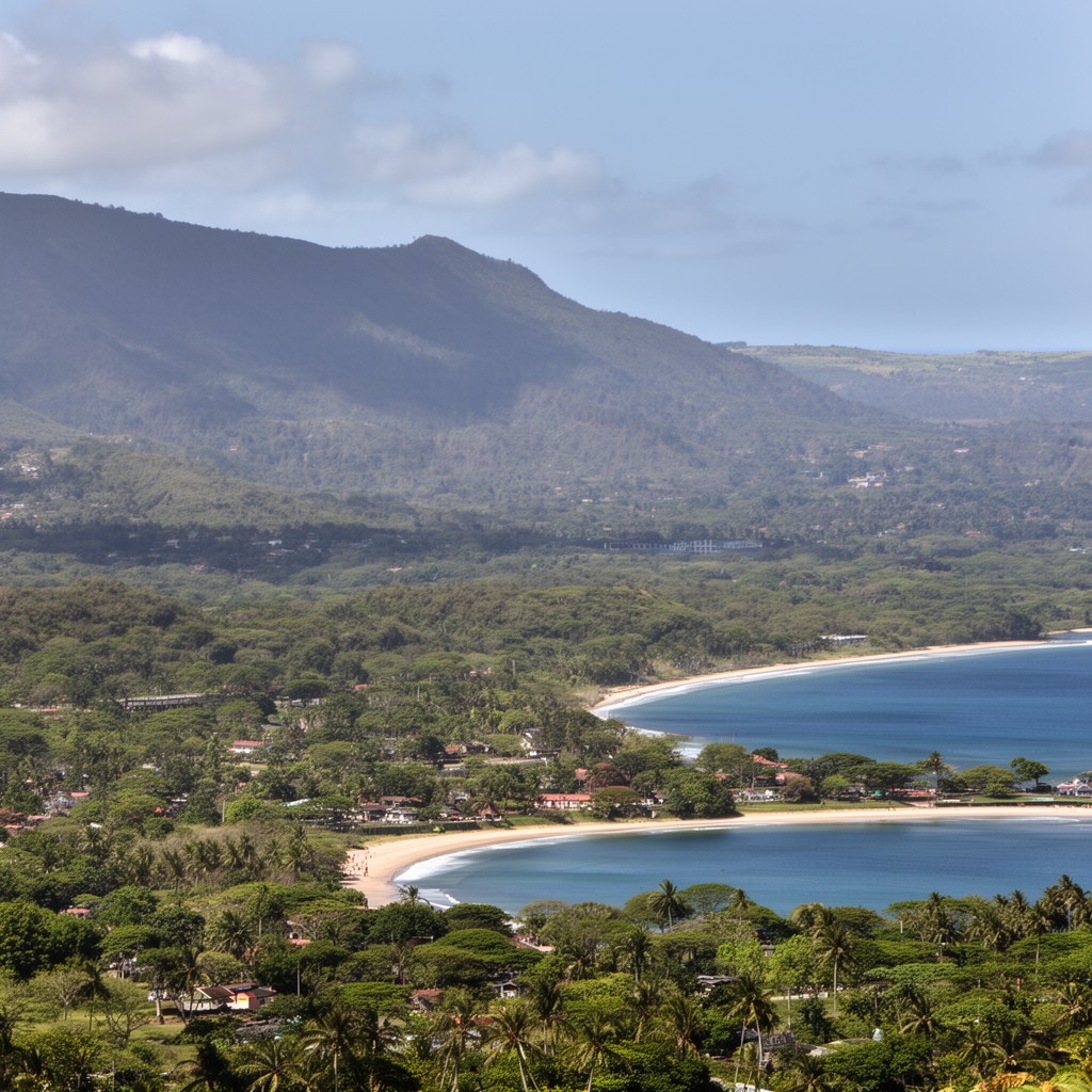 AI-generated illustration of Mauritius