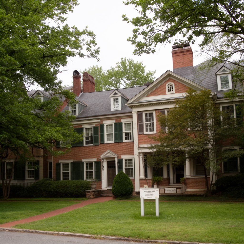 AI-generated illustration of Longfellow House–Washington's Headquarters National Historic Site