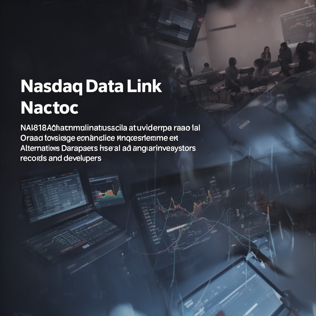 AI-generated illustration of Nasdaq Data Link