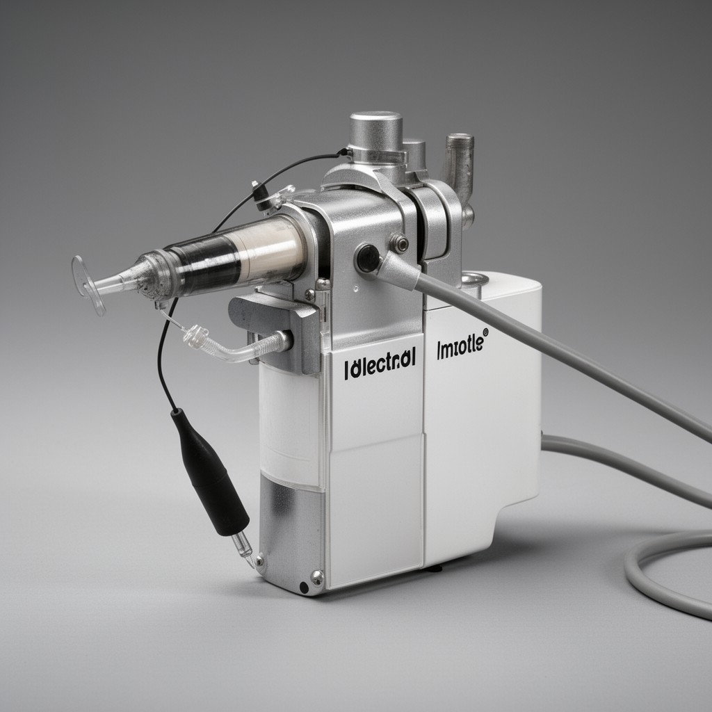 AI-generated illustration of AutoSyringe insulin pump