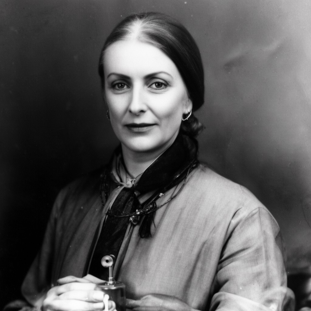 AI-generated illustration of Lucille Sheardown