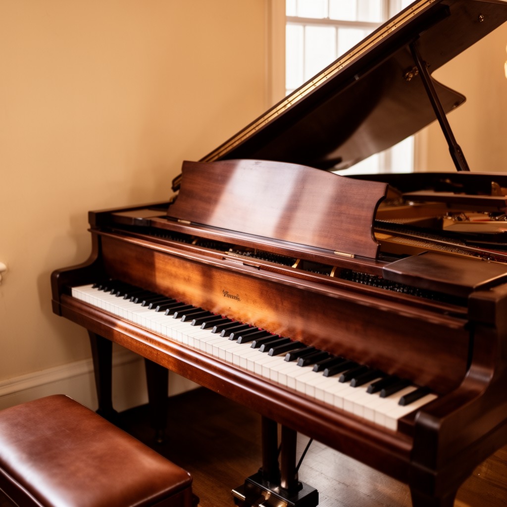AI-generated illustration of Piano