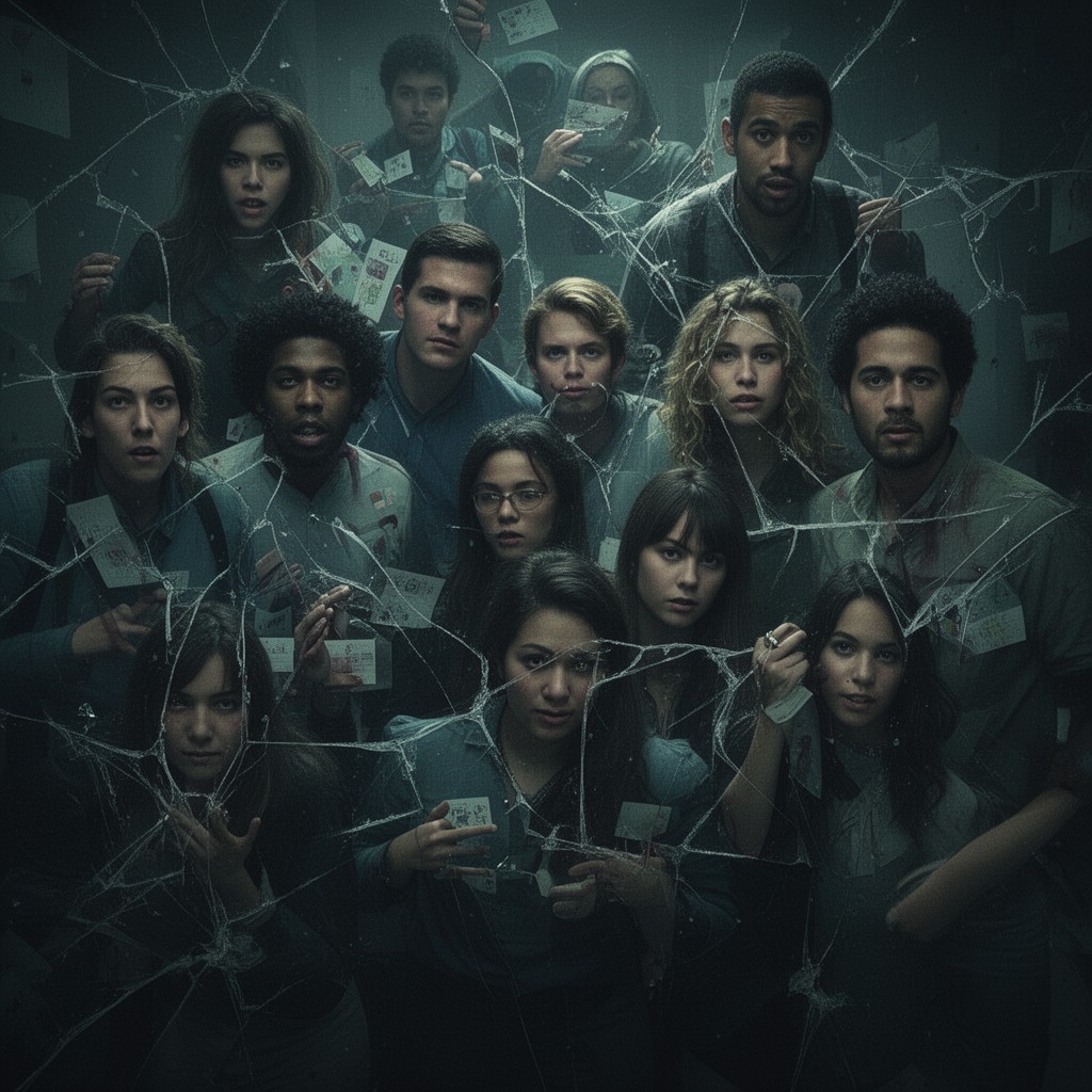 AI-generated illustration of Swarm (television series)