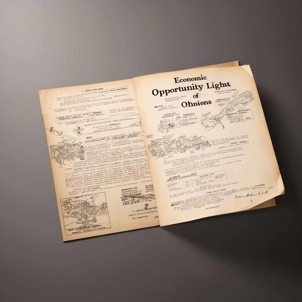 AI-generated illustration of Economic Opportunity Act of 1964