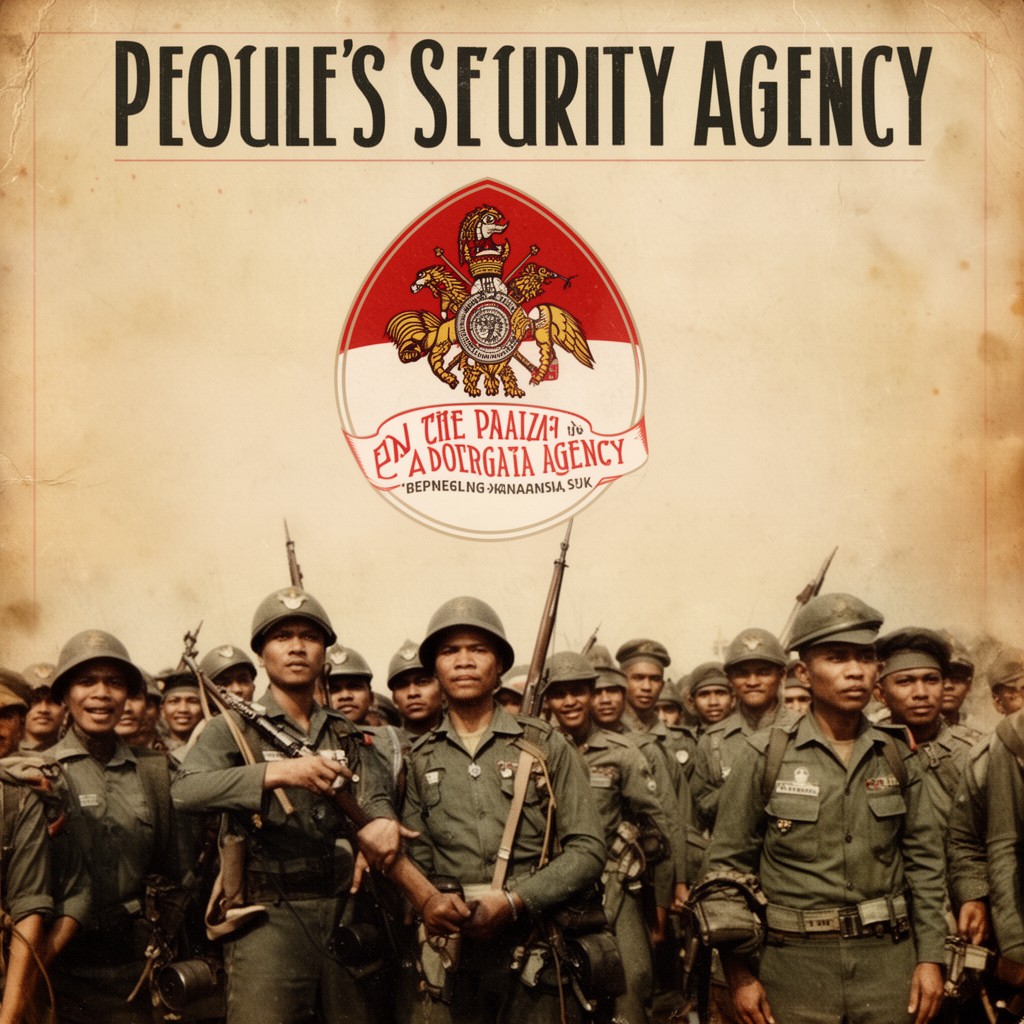 AI-generated illustration of People's Security Agency