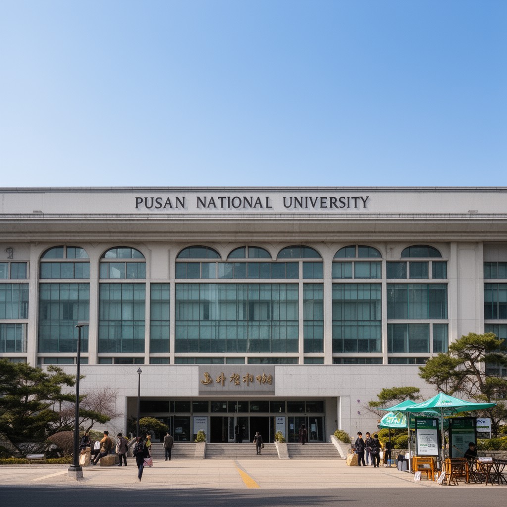 AI-generated illustration of Pusan National University