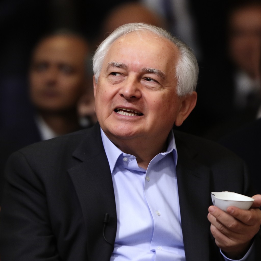 AI-generated illustration of Mikhail Gorbachev