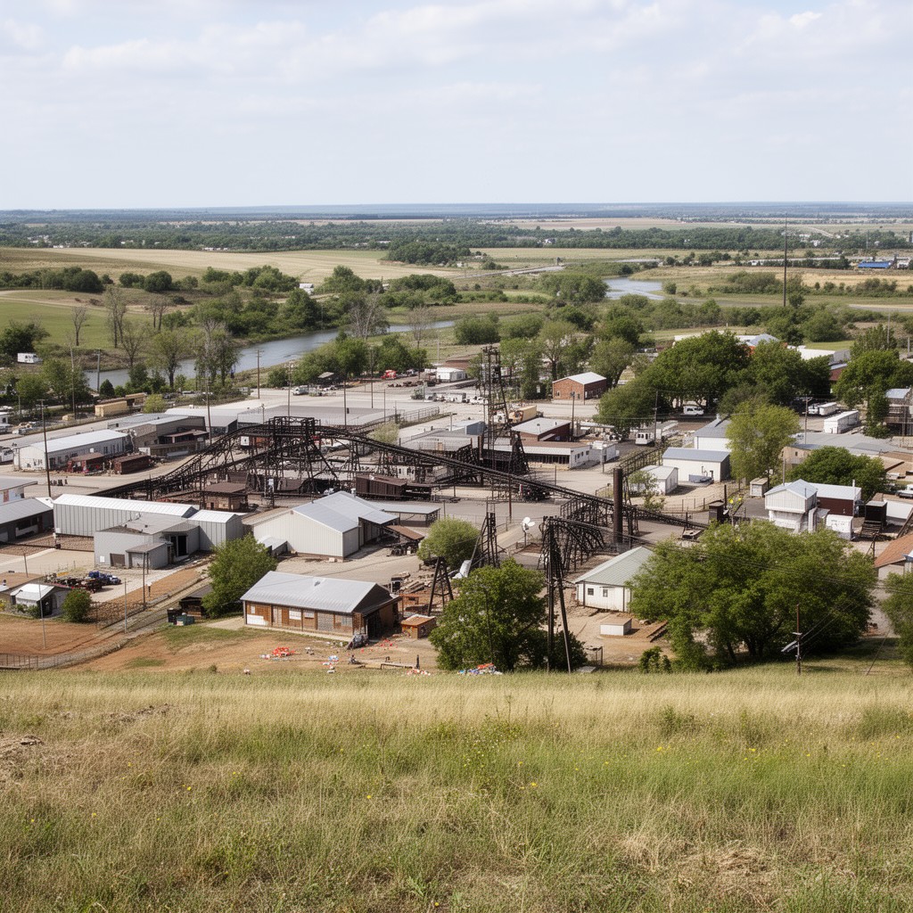 AI-generated illustration of Cherokee County, Kansas