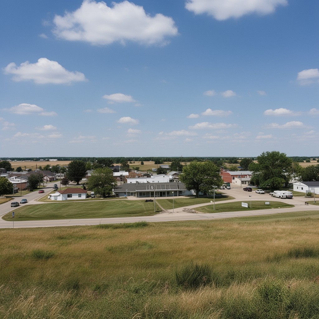 AI-generated illustration of Hancock, Iowa