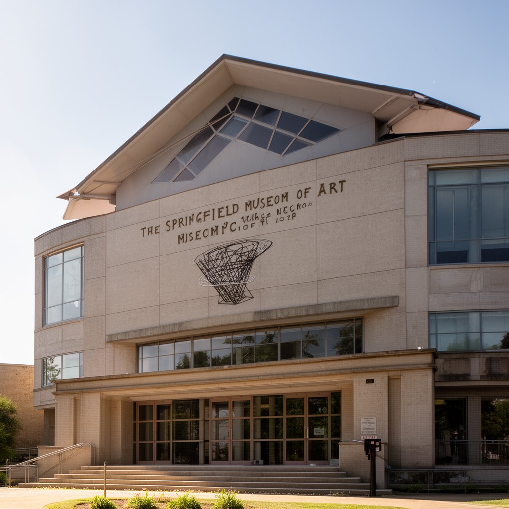 AI-generated illustration of Springfield Museum of Art