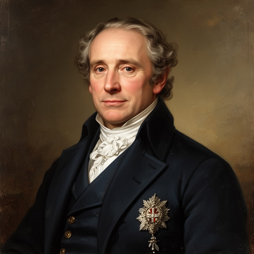 AI-generated illustration of Friedrich Wilhelm III of Prussia