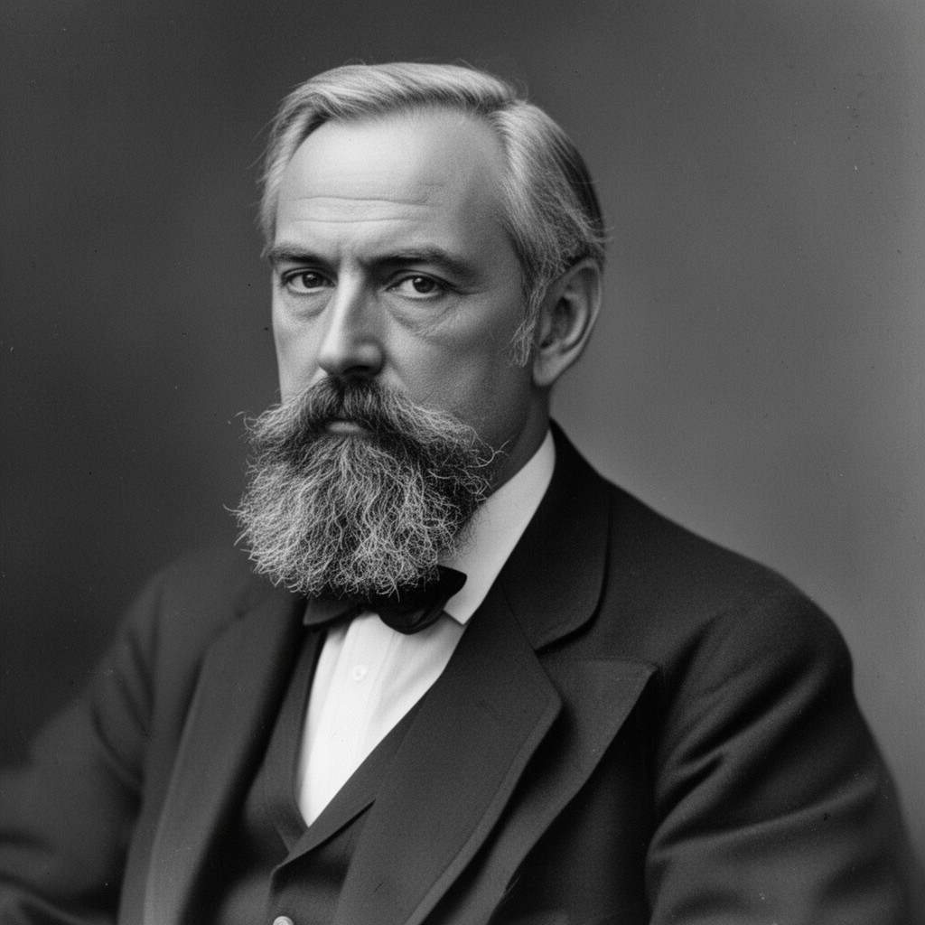 AI-generated illustration of Max Weber