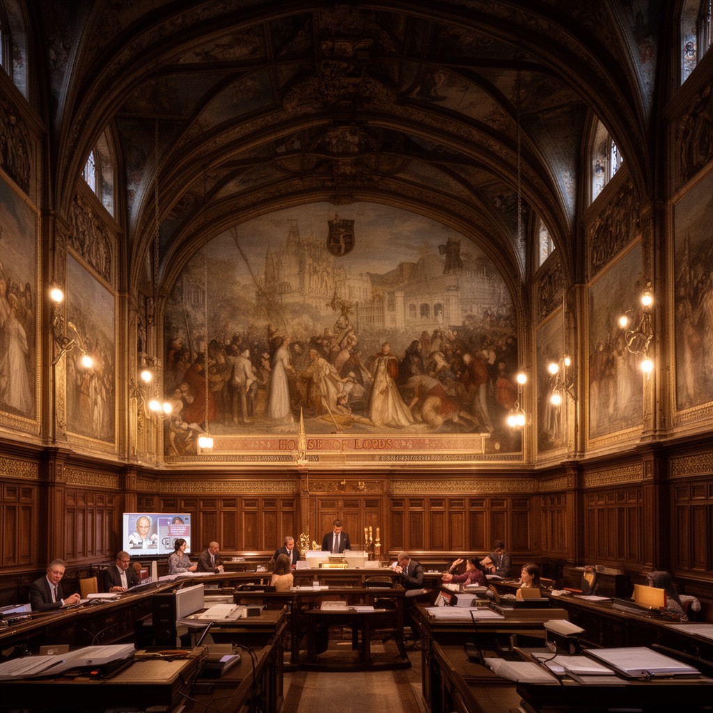 AI-generated illustration of House of Lords