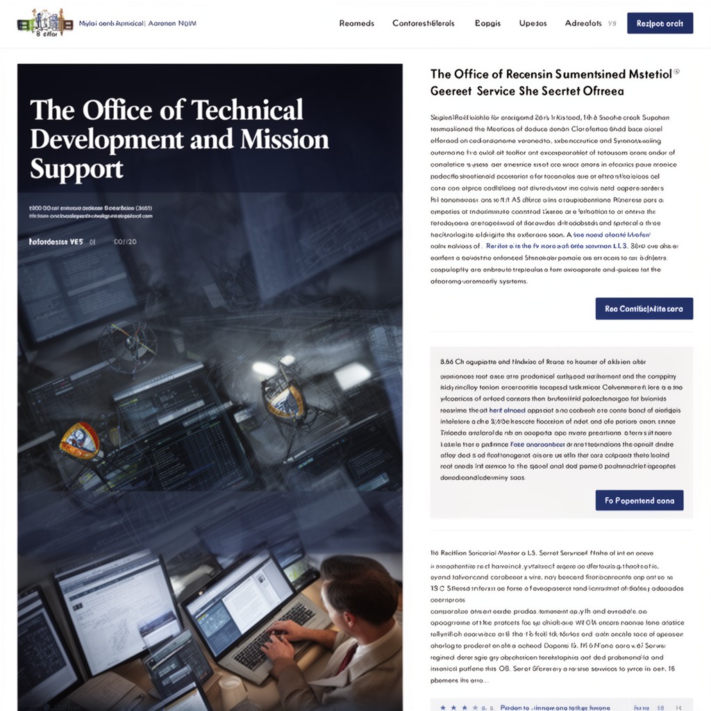 AI-generated illustration of Office of Technical Development and Mission Support